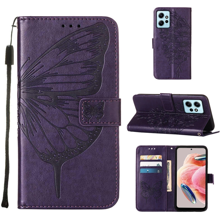 Embossed Butterfly Leather Phone Case, For Realme GT Neo 5 5G / GT3, For OPPO A1 Pro / Reno8 T 5G, For Xiaomi Redmi Note 12 4G Global, For Xiaomi Redmi Note 12 Pro+ 5G / Note 12 Explorer, For Xiaomi Redmi Note 12 Pro+ 5G, For Xiaomi 13                 ...