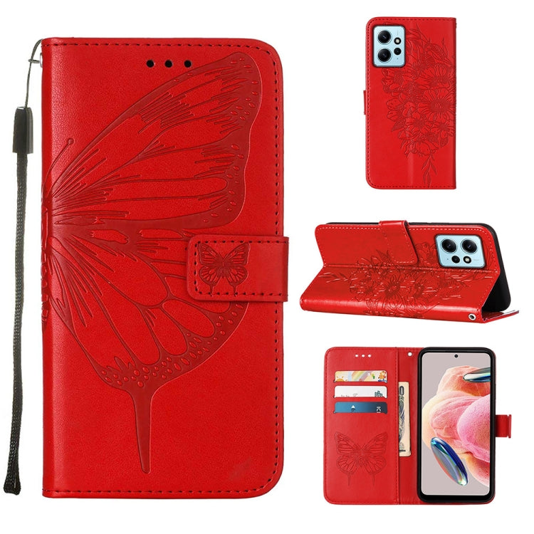 Embossed Butterfly Leather Phone Case, For Realme GT Neo 5 5G / GT3, For OPPO A1 Pro / Reno8 T 5G, For Xiaomi Redmi Note 12 4G Global, For Xiaomi Redmi Note 12 Pro+ 5G / Note 12 Explorer, For Xiaomi Redmi Note 12 Pro+ 5G, For Xiaomi 13                 ...