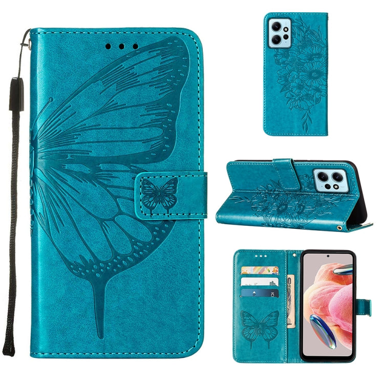 Embossed Butterfly Leather Phone Case, For Realme GT Neo 5 5G / GT3, For OPPO A1 Pro / Reno8 T 5G, For Xiaomi Redmi Note 12 4G Global, For Xiaomi Redmi Note 12 Pro+ 5G / Note 12 Explorer, For Xiaomi Redmi Note 12 Pro+ 5G, For Xiaomi 13                 ...