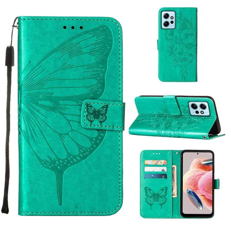 Embossed Butterfly Leather Phone Case, For Realme GT Neo 5 5G / GT3, For OPPO A1 Pro / Reno8 T 5G, For Xiaomi Redmi Note 12 4G Global, For Xiaomi Redmi Note 12 Pro+ 5G / Note 12 Explorer, For Xiaomi Redmi Note 12 Pro+ 5G, For Xiaomi 13                 ...