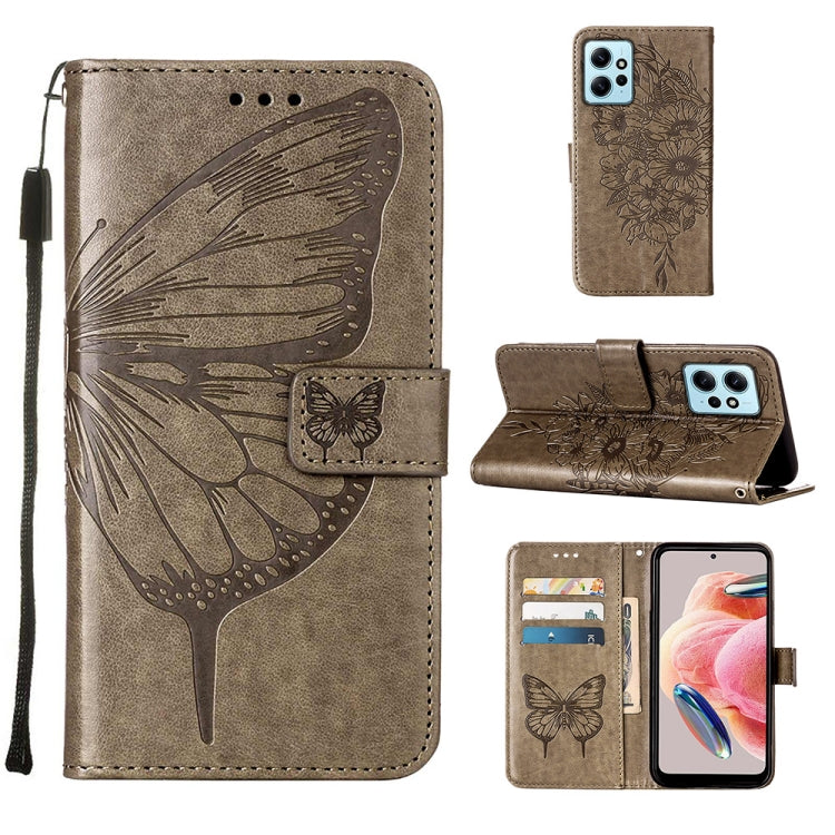 Embossed Butterfly Leather Phone Case, For Realme GT Neo 5 5G / GT3, For OPPO A1 Pro / Reno8 T 5G, For Xiaomi Redmi Note 12 4G Global, For Xiaomi Redmi Note 12 Pro+ 5G / Note 12 Explorer, For Xiaomi Redmi Note 12 Pro+ 5G, For Xiaomi 13                 ...