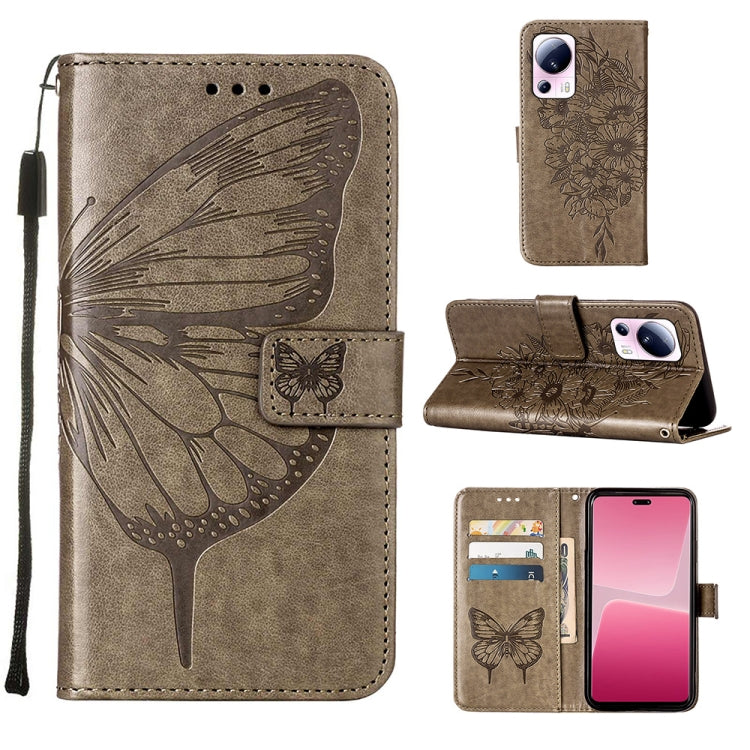 Embossed Butterfly Leather Phone Case, For Realme GT Neo 5 5G / GT3, For OPPO A1 Pro / Reno8 T 5G, For Xiaomi Redmi Note 12 4G Global, For Xiaomi Redmi Note 12 Pro+ 5G / Note 12 Explorer, For Xiaomi Redmi Note 12 Pro+ 5G, For Xiaomi 13                 ...