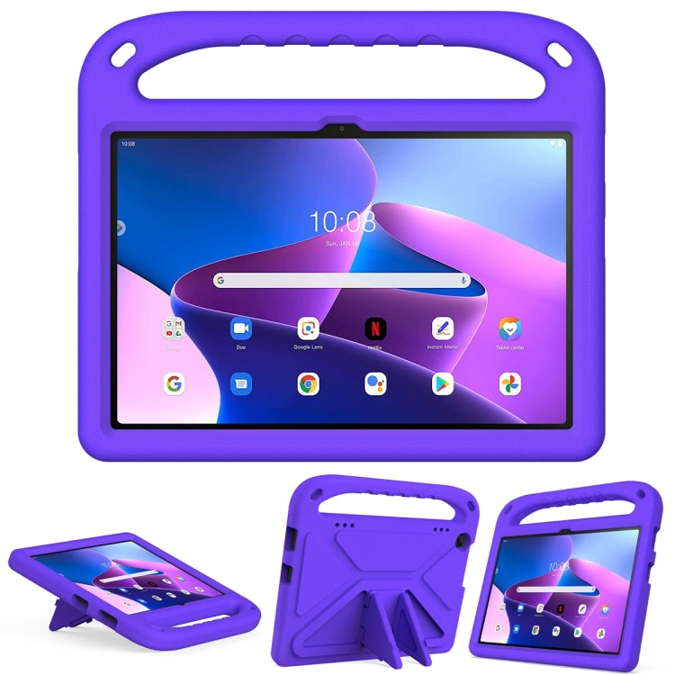Handle EVA Shockproof Tablet Case with Holder, For Lenovo Tab M10 3rd Gen