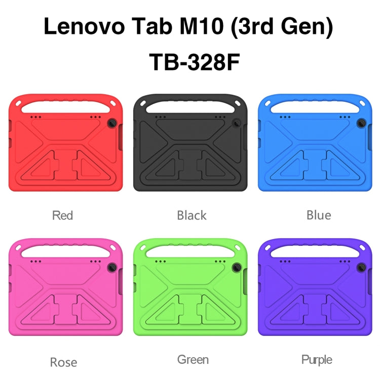 Handle EVA Shockproof Tablet Case with Holder, For Lenovo Tab M10 3rd Gen