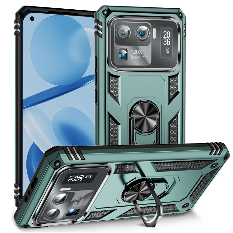 Shockproof TPU + PC Phone Case with Holder, For Motorola Moto G Power 5G 2023, For Xiaomi Redmi 12C / 11A, For Xiaomi Mi 11 Ultra