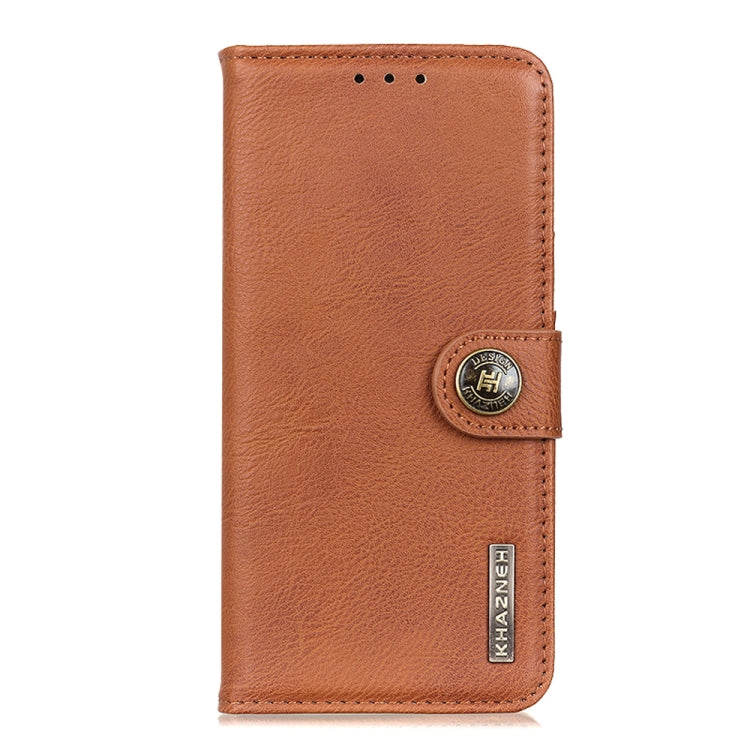 KHAZNEH Cowhide Texture Horizontal Flip Leather Case with Holder & Card Slots & Wallet, For Xiaomi Redmi Note 9, For Huawei Y8P / Enjoy 10S