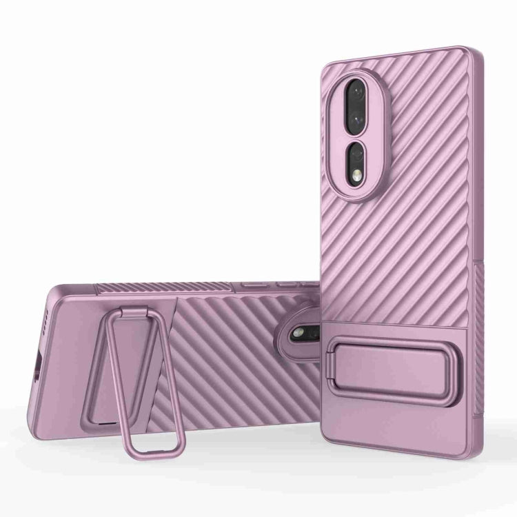 Wavy Texture TPU Phone Case with Lens Film, For Honor 80 5G, For Honor 80 Pro 5G, For Samsung Galaxy A14 5G, For Samsung Galaxy S23+ 5G
