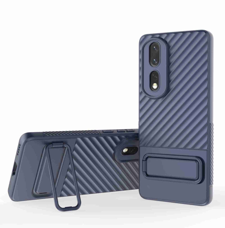 Wavy Texture TPU Phone Case with Lens Film, For Honor 80 5G, For Honor 80 Pro 5G, For Samsung Galaxy A14 5G, For Samsung Galaxy S23+ 5G