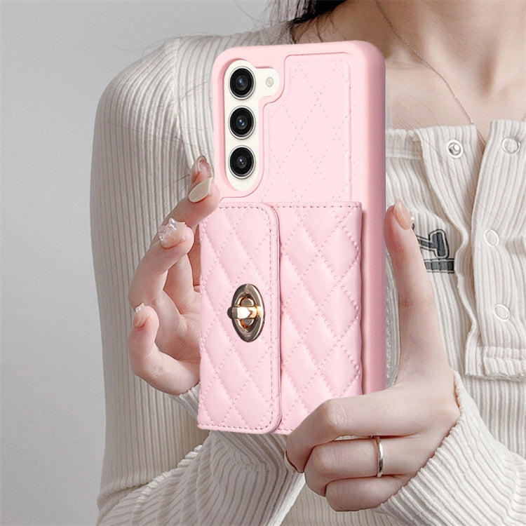 Horizontal Metal Buckle Wallet Rhombic Leather Phone Case, For Samsung Galaxy S23+ 5G, For Samsung Galaxy S23 Ultra 5G, For Samsung Galaxy S22 Ultra 5G, For Samsung Galaxy S21 FE 5G, For Samsung Galaxy A12, For Samsung Galaxy A13 4G                    ...