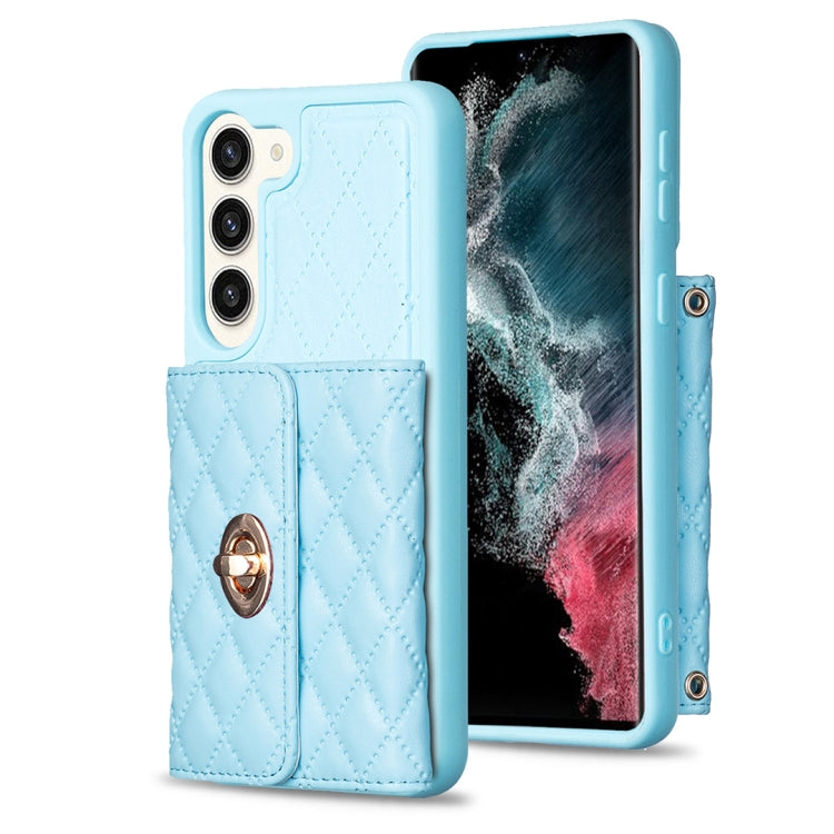 Horizontal Metal Buckle Wallet Rhombic Leather Phone Case, For Samsung Galaxy S23+ 5G, For Samsung Galaxy S23 Ultra 5G, For Samsung Galaxy S22 Ultra 5G, For Samsung Galaxy S21 FE 5G, For Samsung Galaxy A12, For Samsung Galaxy A13 4G                    ...