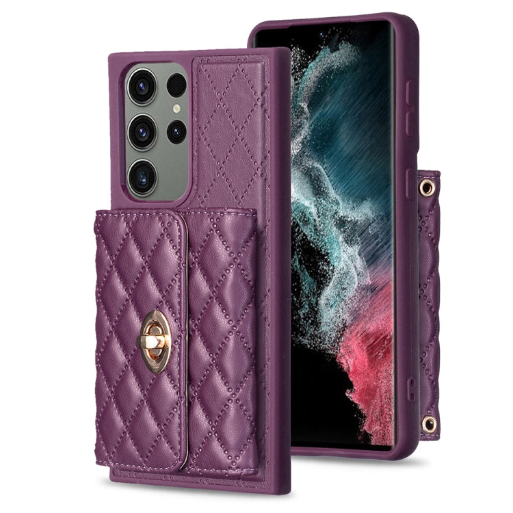 Horizontal Metal Buckle Wallet Rhombic Leather Phone Case, For Samsung Galaxy S23+ 5G, For Samsung Galaxy S23 Ultra 5G, For Samsung Galaxy S22 Ultra 5G, For Samsung Galaxy S21 FE 5G, For Samsung Galaxy A12, For Samsung Galaxy A13 4G                    ...