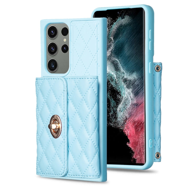 Horizontal Metal Buckle Wallet Rhombic Leather Phone Case, For Samsung Galaxy S23+ 5G, For Samsung Galaxy S23 Ultra 5G, For Samsung Galaxy S22 Ultra 5G, For Samsung Galaxy S21 FE 5G, For Samsung Galaxy A12, For Samsung Galaxy A13 4G                    ...