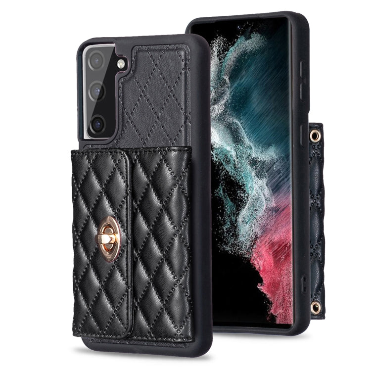 Horizontal Metal Buckle Wallet Rhombic Leather Phone Case, For Samsung Galaxy S23+ 5G, For Samsung Galaxy S23 Ultra 5G, For Samsung Galaxy S22 Ultra 5G, For Samsung Galaxy S21 FE 5G, For Samsung Galaxy A12, For Samsung Galaxy A13 4G                    ...