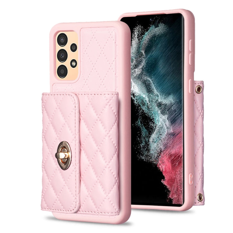 Horizontal Metal Buckle Wallet Rhombic Leather Phone Case, For Samsung Galaxy S23+ 5G, For Samsung Galaxy S23 Ultra 5G, For Samsung Galaxy S22 Ultra 5G, For Samsung Galaxy S21 FE 5G, For Samsung Galaxy A12, For Samsung Galaxy A13 4G                    ...