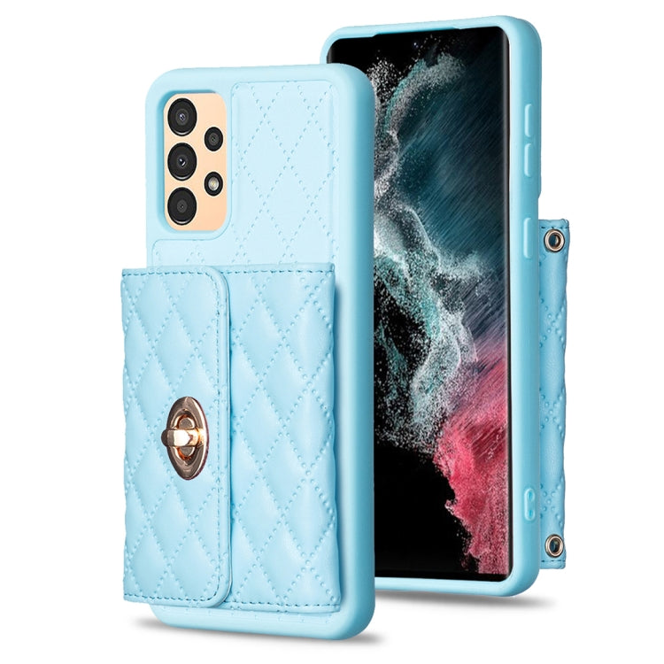 Horizontal Metal Buckle Wallet Rhombic Leather Phone Case, For Samsung Galaxy S23+ 5G, For Samsung Galaxy S23 Ultra 5G, For Samsung Galaxy S22 Ultra 5G, For Samsung Galaxy S21 FE 5G, For Samsung Galaxy A12, For Samsung Galaxy A13 4G                    ...