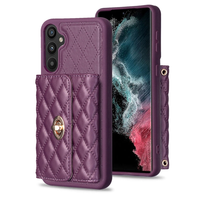Horizontal Metal Buckle Wallet Rhombic Leather Phone Case, For Samsung Galaxy S23+ 5G, For Samsung Galaxy S23 Ultra 5G, For Samsung Galaxy S22 Ultra 5G, For Samsung Galaxy S21 FE 5G, For Samsung Galaxy A12, For Samsung Galaxy A13 4G                    ...