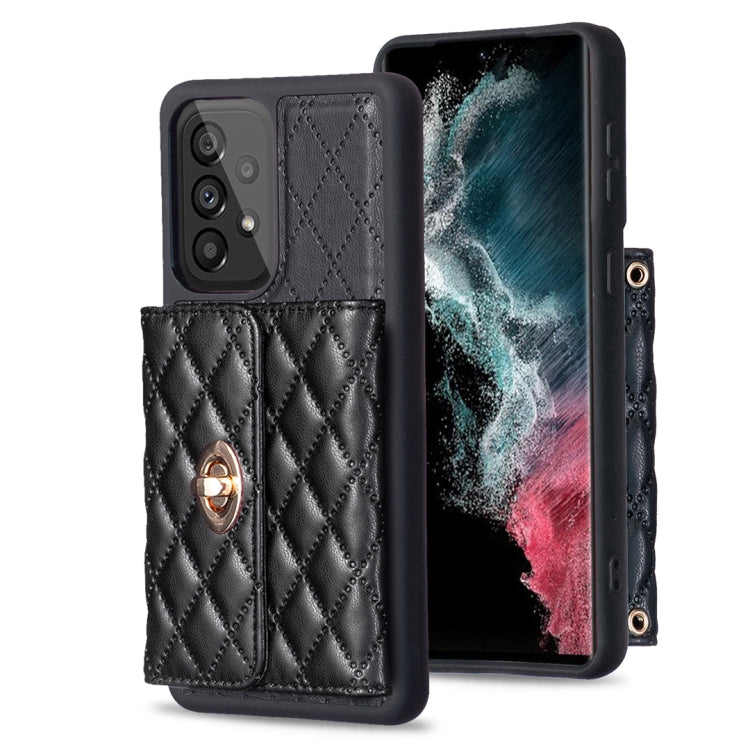Horizontal Metal Buckle Wallet Rhombic Leather Phone Case, For Samsung Galaxy S23+ 5G, For Samsung Galaxy S23 Ultra 5G, For Samsung Galaxy S22 Ultra 5G, For Samsung Galaxy S21 FE 5G, For Samsung Galaxy A12, For Samsung Galaxy A13 4G                    ...