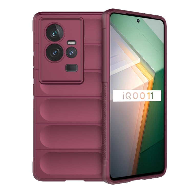 Magic Shield TPU + Flannel Phone Case, For vivo iQOO 11 5G, For vivo iQOO 11 Pro 5G, For Realme GT Neo 5 5G, For vivo S16e 5G