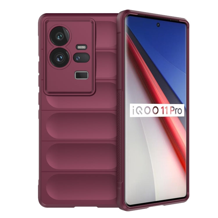 Magic Shield TPU + Flannel Phone Case, For vivo iQOO 11 5G, For vivo iQOO 11 Pro 5G, For Realme GT Neo 5 5G, For vivo S16e 5G