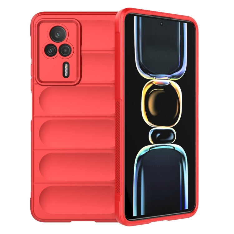 Magic Shield TPU + Flannel Phone Case, For vivo S16 Pro 5G, For Xiaomi Redmi 12C, For Xiaomi Redmi K60E 5G, For OnePlus 11 5G