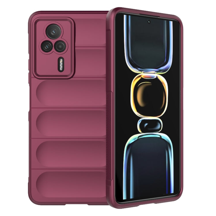 Magic Shield TPU + Flannel Phone Case, For vivo S16 Pro 5G, For Xiaomi Redmi 12C, For Xiaomi Redmi K60E 5G, For OnePlus 11 5G