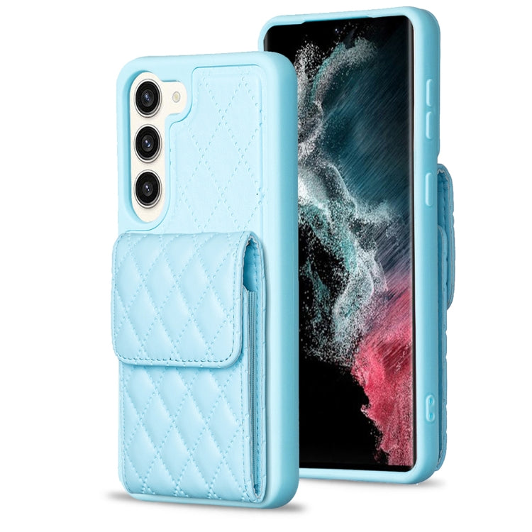 Vertical Wallet Rhombic Leather Phone Case, For Samsung Galaxy S23+ 5G, For Samsung Galaxy S23 Ultra 5G, For Samsung Galaxy S22 Ultra 5G, For Samsung Galaxy S21 FE 5G, For Samsung Galaxy A12, For Samsung Galaxy A13 4G, For Samsung Galaxy A34 5G        ...