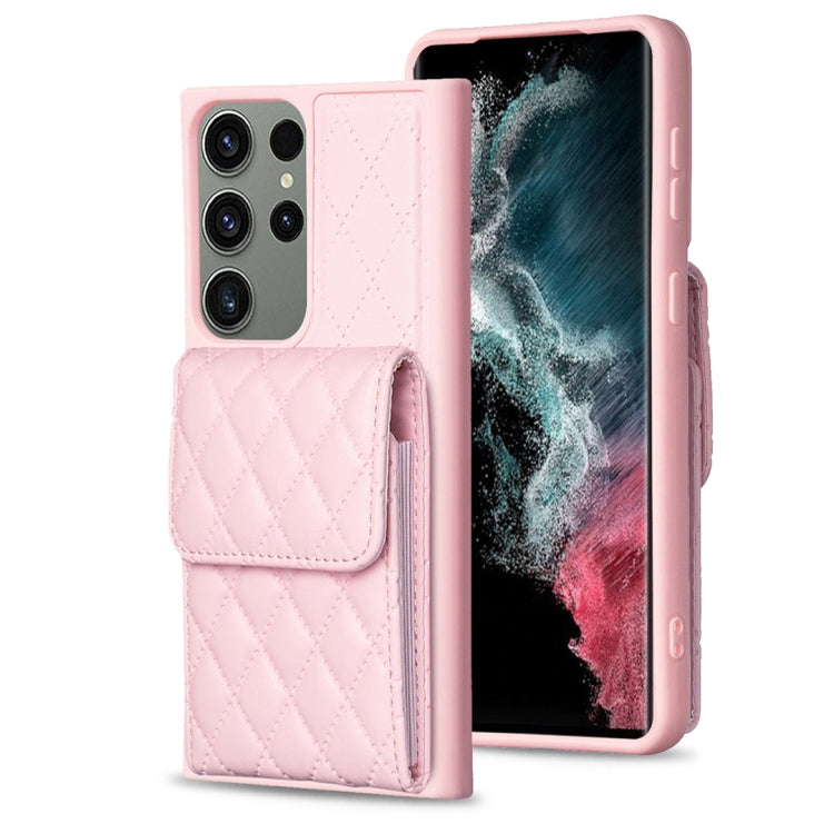 Vertical Wallet Rhombic Leather Phone Case, For Samsung Galaxy S23+ 5G, For Samsung Galaxy S23 Ultra 5G, For Samsung Galaxy S22 Ultra 5G, For Samsung Galaxy S21 FE 5G, For Samsung Galaxy A12, For Samsung Galaxy A13 4G, For Samsung Galaxy A34 5G        ...