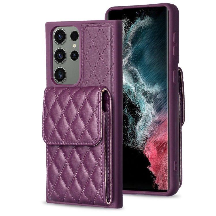 Vertical Wallet Rhombic Leather Phone Case, For Samsung Galaxy S23+ 5G, For Samsung Galaxy S23 Ultra 5G, For Samsung Galaxy S22 Ultra 5G, For Samsung Galaxy S21 FE 5G, For Samsung Galaxy A12, For Samsung Galaxy A13 4G, For Samsung Galaxy A34 5G        ...
