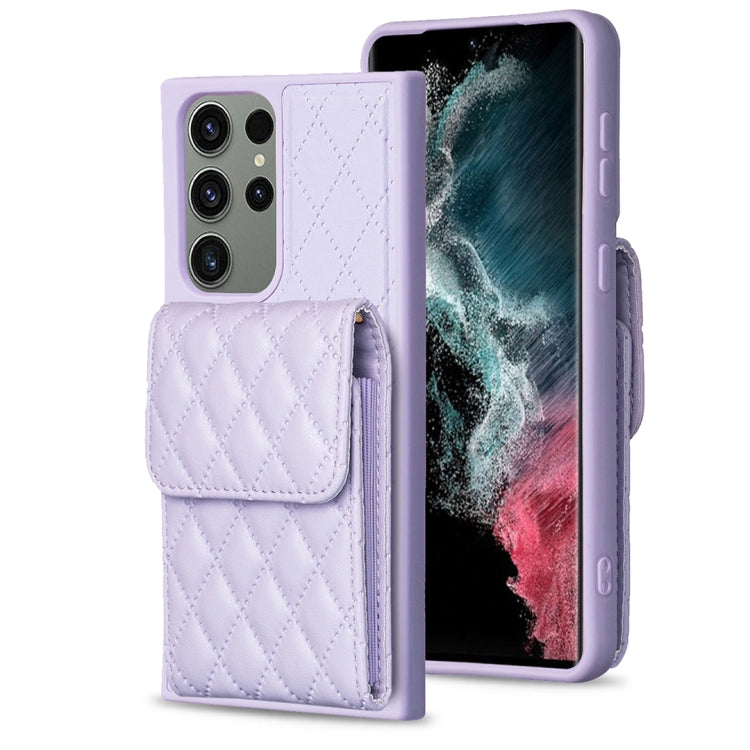 Vertical Wallet Rhombic Leather Phone Case, For Samsung Galaxy S23+ 5G, For Samsung Galaxy S23 Ultra 5G, For Samsung Galaxy S22 Ultra 5G, For Samsung Galaxy S21 FE 5G, For Samsung Galaxy A12, For Samsung Galaxy A13 4G, For Samsung Galaxy A34 5G        ...