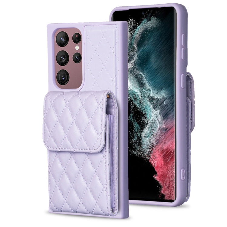 Vertical Wallet Rhombic Leather Phone Case, For Samsung Galaxy S23+ 5G, For Samsung Galaxy S23 Ultra 5G, For Samsung Galaxy S22 Ultra 5G, For Samsung Galaxy S21 FE 5G, For Samsung Galaxy A12, For Samsung Galaxy A13 4G, For Samsung Galaxy A34 5G        ...