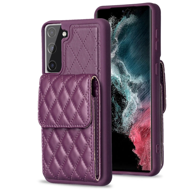 Vertical Wallet Rhombic Leather Phone Case, For Samsung Galaxy S23+ 5G, For Samsung Galaxy S23 Ultra 5G, For Samsung Galaxy S22 Ultra 5G, For Samsung Galaxy S21 FE 5G, For Samsung Galaxy A12, For Samsung Galaxy A13 4G, For Samsung Galaxy A34 5G        ...