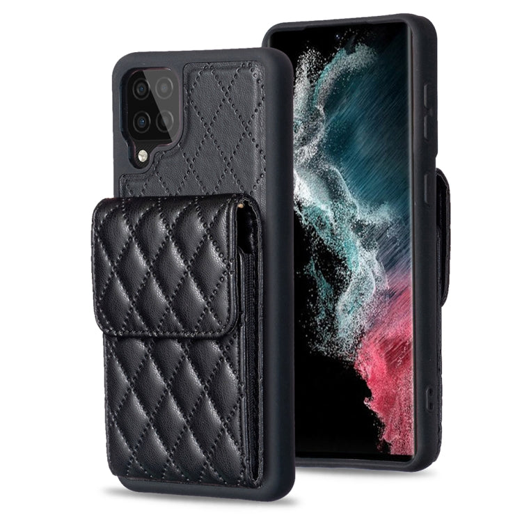 Vertical Wallet Rhombic Leather Phone Case, For Samsung Galaxy S23+ 5G, For Samsung Galaxy S23 Ultra 5G, For Samsung Galaxy S22 Ultra 5G, For Samsung Galaxy S21 FE 5G, For Samsung Galaxy A12, For Samsung Galaxy A13 4G, For Samsung Galaxy A34 5G        ...