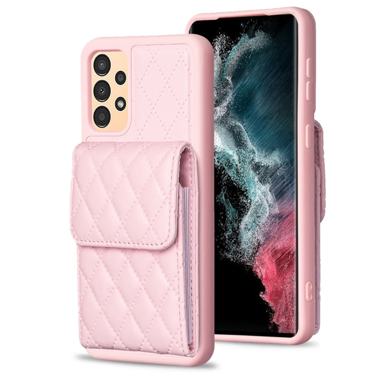 Vertical Wallet Rhombic Leather Phone Case, For Samsung Galaxy S23+ 5G, For Samsung Galaxy S23 Ultra 5G, For Samsung Galaxy S22 Ultra 5G, For Samsung Galaxy S21 FE 5G, For Samsung Galaxy A12, For Samsung Galaxy A13 4G, For Samsung Galaxy A34 5G        ...