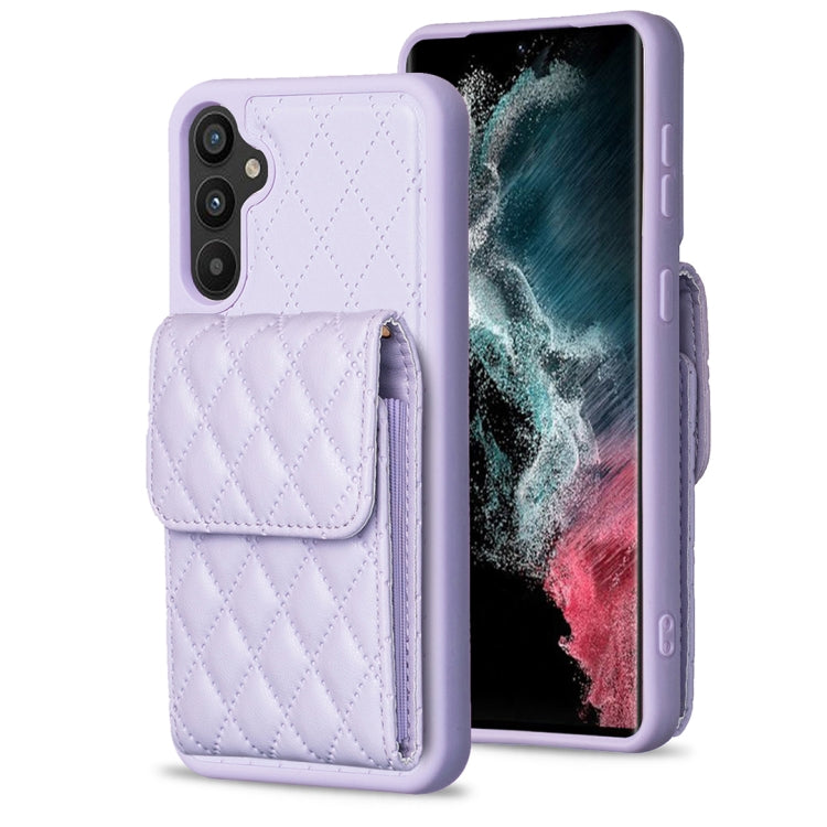 Vertical Wallet Rhombic Leather Phone Case, For Samsung Galaxy S23+ 5G, For Samsung Galaxy S23 Ultra 5G, For Samsung Galaxy S22 Ultra 5G, For Samsung Galaxy S21 FE 5G, For Samsung Galaxy A12, For Samsung Galaxy A13 4G, For Samsung Galaxy A34 5G        ...