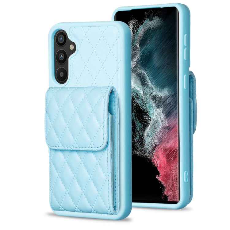 Vertical Wallet Rhombic Leather Phone Case, For Samsung Galaxy S23+ 5G, For Samsung Galaxy S23 Ultra 5G, For Samsung Galaxy S22 Ultra 5G, For Samsung Galaxy S21 FE 5G, For Samsung Galaxy A12, For Samsung Galaxy A13 4G, For Samsung Galaxy A34 5G        ...