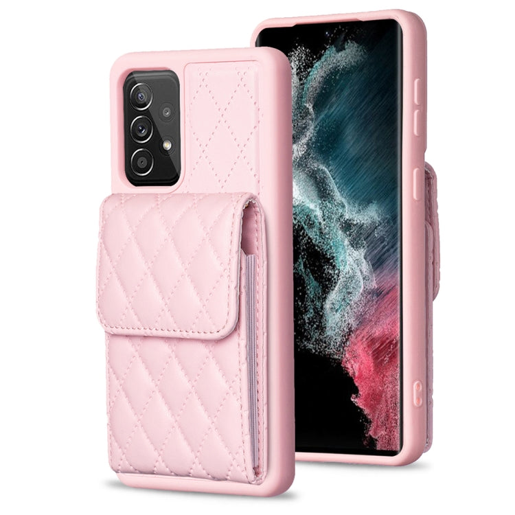 Vertical Wallet Rhombic Leather Phone Case, For Samsung Galaxy S23+ 5G, For Samsung Galaxy S23 Ultra 5G, For Samsung Galaxy S22 Ultra 5G, For Samsung Galaxy S21 FE 5G, For Samsung Galaxy A12, For Samsung Galaxy A13 4G, For Samsung Galaxy A34 5G        ...