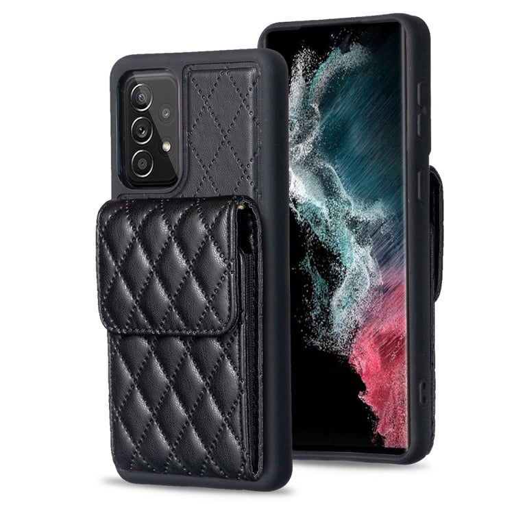 Vertical Wallet Rhombic Leather Phone Case, For Samsung Galaxy S23+ 5G, For Samsung Galaxy S23 Ultra 5G, For Samsung Galaxy S22 Ultra 5G, For Samsung Galaxy S21 FE 5G, For Samsung Galaxy A12, For Samsung Galaxy A13 4G, For Samsung Galaxy A34 5G        ...