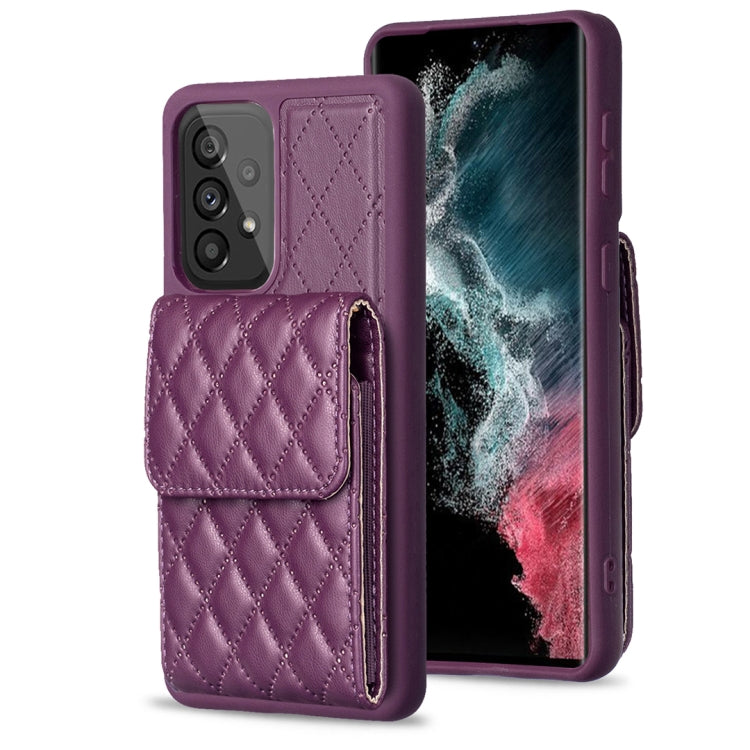 Vertical Wallet Rhombic Leather Phone Case, For Samsung Galaxy S23+ 5G, For Samsung Galaxy S23 Ultra 5G, For Samsung Galaxy S22 Ultra 5G, For Samsung Galaxy S21 FE 5G, For Samsung Galaxy A12, For Samsung Galaxy A13 4G, For Samsung Galaxy A34 5G        ...