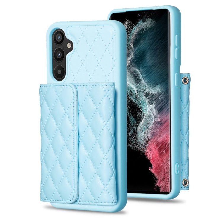 Horizontal Wallet Rhombic Leather Phone Case, For Samsung Galaxy S23+ 5G, For Samsung Galaxy S23 Ultra 5G, For Samsung Galaxy S22 Ultra 5G, For Samsung Galaxy S21 FE 5G, For Samsung Galaxy A12, For Samsung Galaxy A34 5G, For Samsung Galaxy A52 4G / 5G ...
