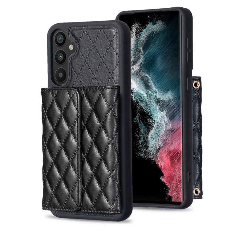 Horizontal Wallet Rhombic Leather Phone Case, For Samsung Galaxy S23+ 5G, For Samsung Galaxy S23 Ultra 5G, For Samsung Galaxy S22 Ultra 5G, For Samsung Galaxy S21 FE 5G, For Samsung Galaxy A12, For Samsung Galaxy A34 5G, For Samsung Galaxy A52 4G / 5G ...