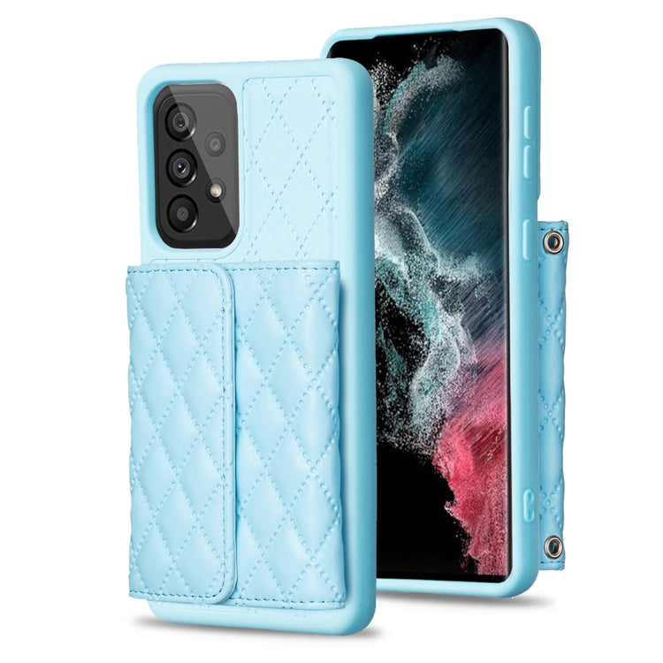 Horizontal Wallet Rhombic Leather Phone Case, For Samsung Galaxy S23+ 5G, For Samsung Galaxy S23 Ultra 5G, For Samsung Galaxy S22 Ultra 5G, For Samsung Galaxy S21 FE 5G, For Samsung Galaxy A12, For Samsung Galaxy A34 5G, For Samsung Galaxy A52 4G / 5G ...