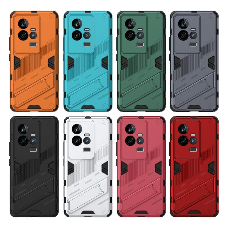 Punk Armor 2 in 1 PC + TPU Shockproof Phone Case with Invisible Holder, For vivo iQOO 11 5G, For vivo iQOO 11 Pro 5G, For vivo S16e 5G, For vivo S16 Pro 5G, For OnePlus 11 5G