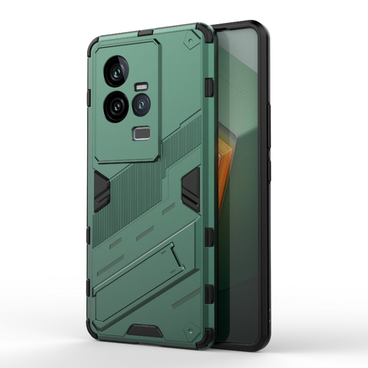 Punk Armor 2 in 1 PC + TPU Shockproof Phone Case with Invisible Holder, For vivo iQOO 11 5G, For vivo iQOO 11 Pro 5G, For vivo S16e 5G, For vivo S16 Pro 5G, For OnePlus 11 5G