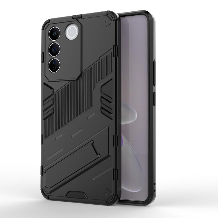 Punk Armor 2 in 1 PC + TPU Shockproof Phone Case with Invisible Holder, For vivo iQOO 11 5G, For vivo iQOO 11 Pro 5G, For vivo S16e 5G, For vivo S16 Pro 5G, For OnePlus 11 5G