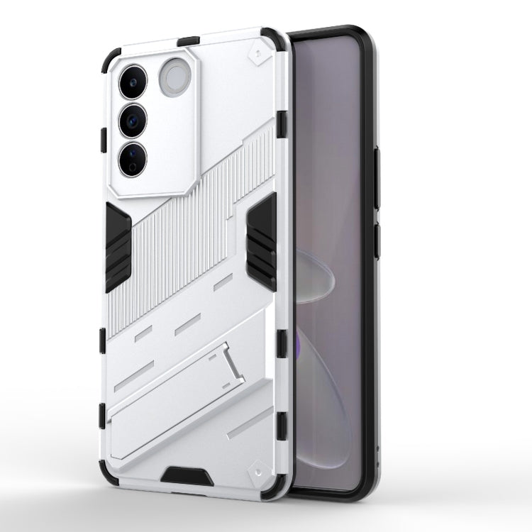 Punk Armor 2 in 1 PC + TPU Shockproof Phone Case with Invisible Holder, For vivo iQOO 11 5G, For vivo iQOO 11 Pro 5G, For vivo S16e 5G, For vivo S16 Pro 5G, For OnePlus 11 5G