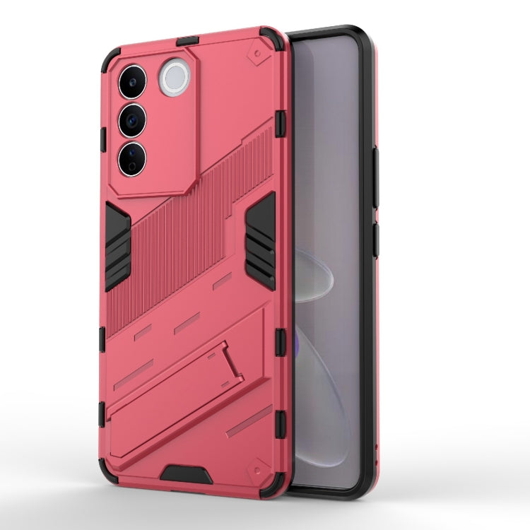 Punk Armor 2 in 1 PC + TPU Shockproof Phone Case with Invisible Holder, For vivo iQOO 11 5G, For vivo iQOO 11 Pro 5G, For vivo S16e 5G, For vivo S16 Pro 5G, For OnePlus 11 5G