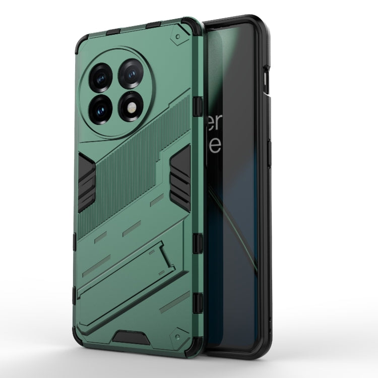Punk Armor 2 in 1 PC + TPU Shockproof Phone Case with Invisible Holder, For vivo iQOO 11 5G, For vivo iQOO 11 Pro 5G, For vivo S16e 5G, For vivo S16 Pro 5G, For OnePlus 11 5G