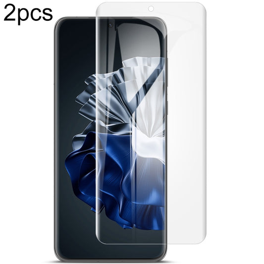 2pcs imak Curved Full Screen Hydrogel Film Protector, For Huawei P60 / P60 Pro, For Motorola Moto X40 5G, For OPPO Find X6 5G, For OPPO Find X6 Pro 5G, For OnePlus Ace 2 / 11R 5G, For ZTE nubia Red Magic 8 Pro / 8 Pro+, For ZTE nubia Z50 Ultra 5G