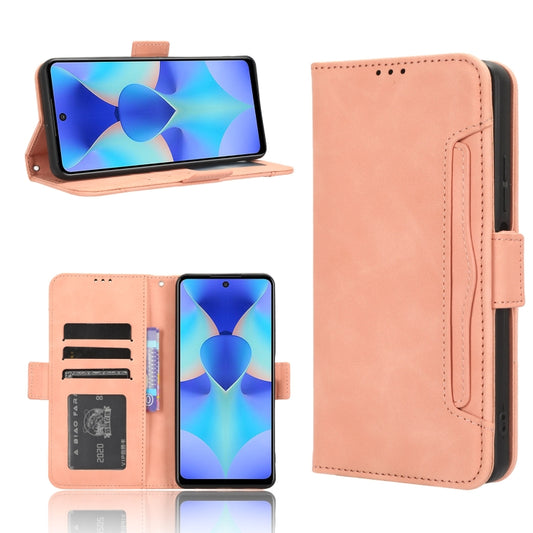 Skin Feel Calf Texture Card Slots Leather Phone Case, For Tecno Spark 10 Pro / K17, For Tecno Spark 10C, For vivo iQOO Z7x, For Infinix Hot 30 4G X6831, For Infinix Hot 30 Play, For Infinix Hot 30i / 30i NFC, For Doogee X97 / X97 Pro                   ...