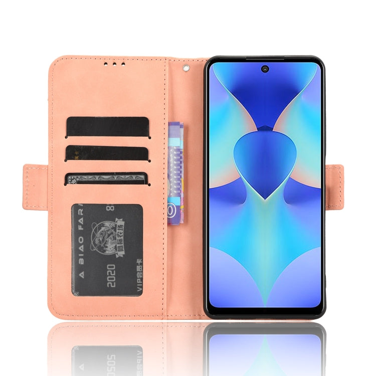 Skin Feel Calf Texture Card Slots Leather Phone Case, For Tecno Spark 10 Pro / K17, For Tecno Spark 10C, For vivo iQOO Z7x, For Infinix Hot 30 4G X6831, For Infinix Hot 30 Play, For Infinix Hot 30i / 30i NFC, For Doogee X97 / X97 Pro                   ...
